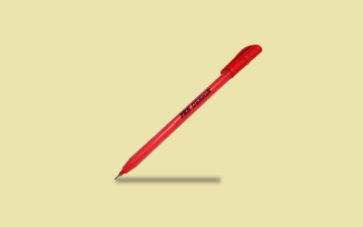 Pen Mockup PSD Template Design 10