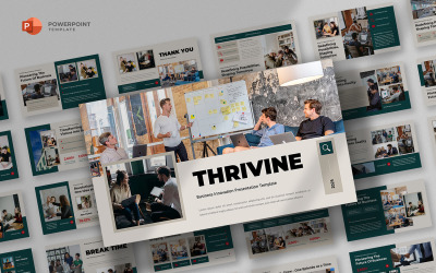 Thrivine - Шаблон PowerPoint «Бизнес-инновации»