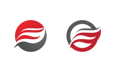 Flames Logo icon illustration vector design template v1.100