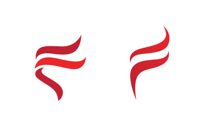 Flames Logo icon illustration vector design template v1.101