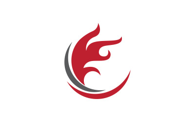 Flames Logo icon illustration vector design template v1.97