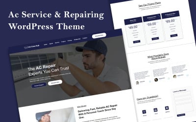 Aircarehub – AC Repair Services WordPress Theme