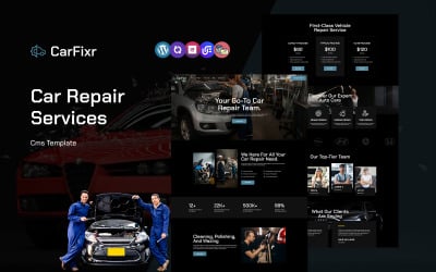 CarFixr - Car Repair Services Multipurpose Responsive WordPress Theme