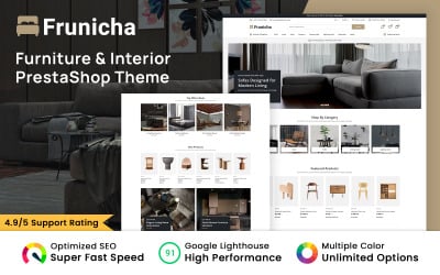 Frunicha - Furniture &amp;amp; Interior Design Store Prestashop Theme