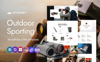 Otsport - Szabadtéri sportbolt Többcélú WordPress Elementor Témá