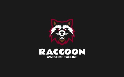 Rakun Maskot Logo Tasarımı 217