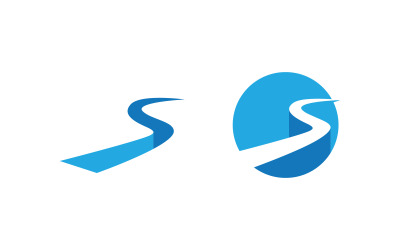S Letter Logo business Icon illustration design Template v.43