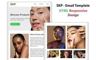 SKP — адаптивный шаблон электронного письма