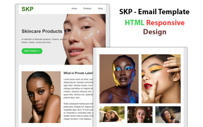 SKP - Responzivní šablona e-mailu