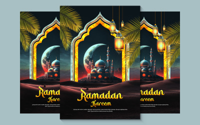 Ramadan Kareem-affischmall