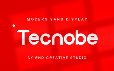 Шрифт Tecnobe Modern Sans Display