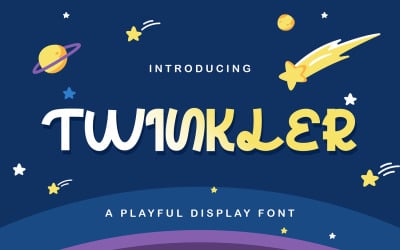 Czcionka Twinkler Playful Display