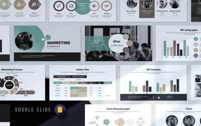 Marketingstrategie_Google Slide-Präsentationsvorlage