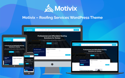 Motivix – Roofing Services WordPress Theme