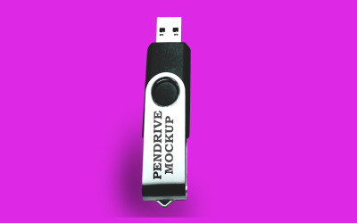 Pendrive Mockup PSD Template Design 4