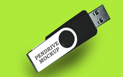 Pendrive Mockup PSD Template Design 5