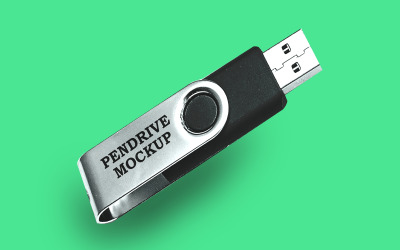 Pendrive Mockup PSD Template Design 6