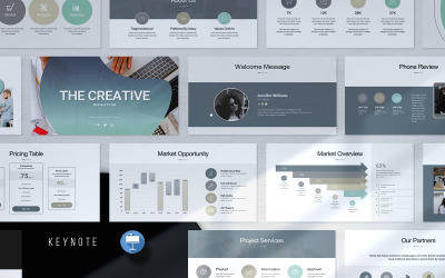 Шаблон предварительного просмотра Creative_Keynote