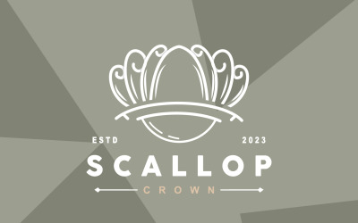 Seashell Logo Inspiration Scallop Design V2