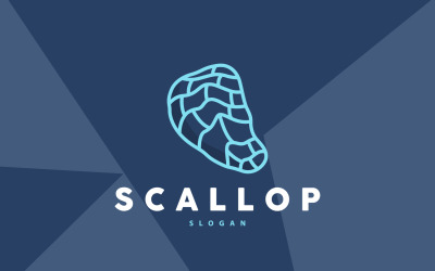 Seashell Logo Inspiration Scallop Design V5