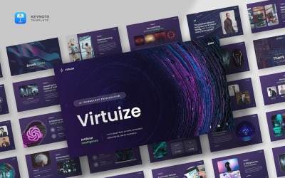 Virtuize - Artificial Intelligence Keynote Template