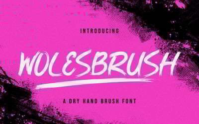 Wolesbrush Dry Hand Brush-typsnitt