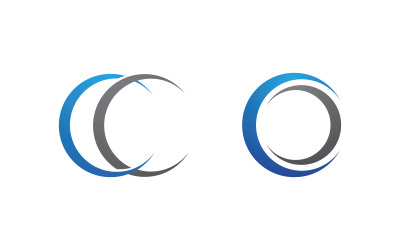 C Logo Letter Modern Logo illustration Template design v.2