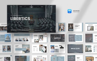 Libertics - Politics & Governance Keynote Template