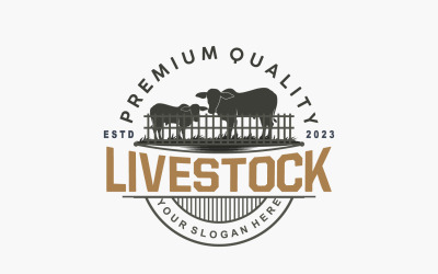 Livestock Logo Fram Garden Design V2