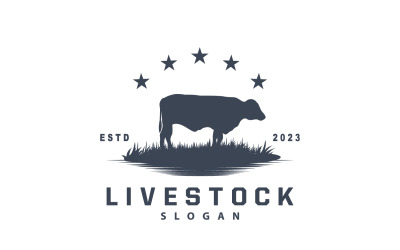 Livestock Logo Fram Garden Design V8