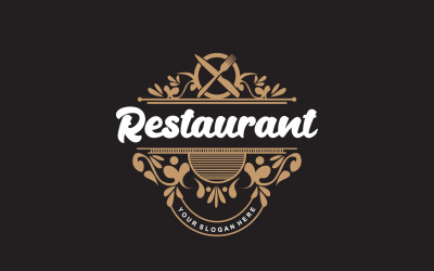 Retro Vintage Style Ornament Design TypographyV1