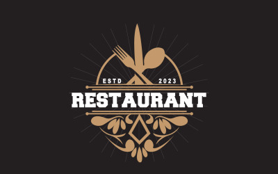 Retro Vintage Style Ornament Design TypographyV4