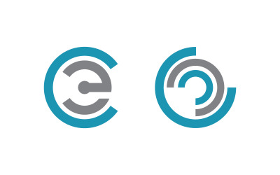 C Logo Letter Modern Logo illustration Template design v.3