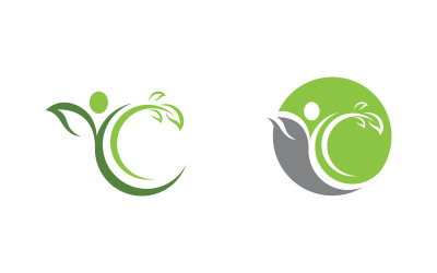 Ecology Tree vector icon illustration logo design v.8