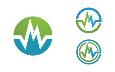 Medical Logo icon illustration vector design template v.3