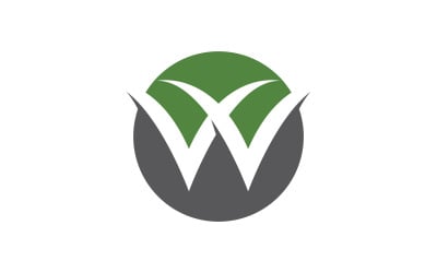 W Letter Business Concept design icon LogoTemplate v.3
