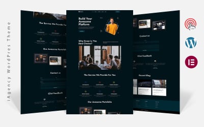 iAgencys - 创意机构 Elementor WordPress 主题