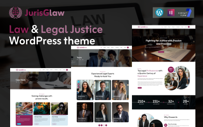 JurisGlaw – Law &amp;amp; Legal Justice WordPress Theme