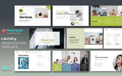 Laundry PowerPoint Presentation Templates
