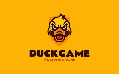 Mascot Duck Logo Design Template 713