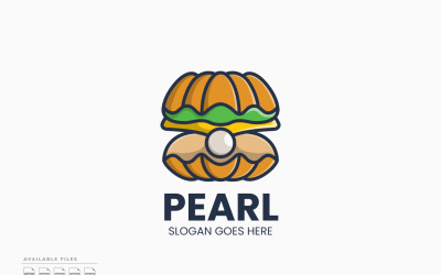 Pearl Burger Logo Template Vector Design