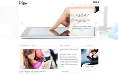 Plantilla Joomla Responsive para Sitio de Tienda de Móviles #52709