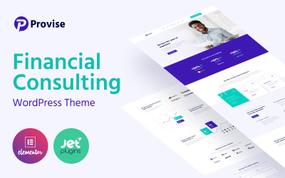 Provise - speciální téma finančního poradenství WordPress