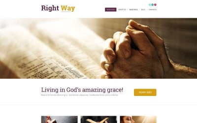 Religious WordPress Theme