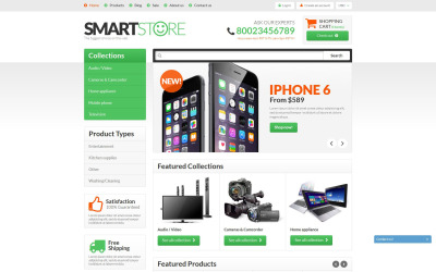 Responsivt Smart Gear Shopify-tema #52724