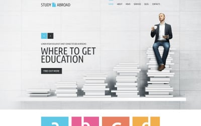 Study Abroad Website Template