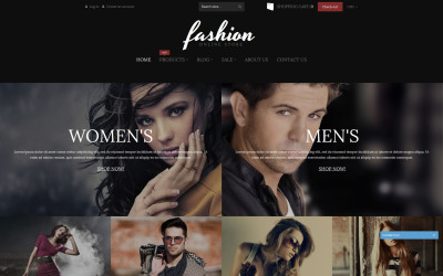 Tema Shopify da Loja Online de Moda