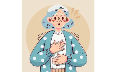 Elderly Woman with Parkinson