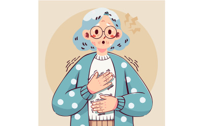 Mujer mayor con Parkinson