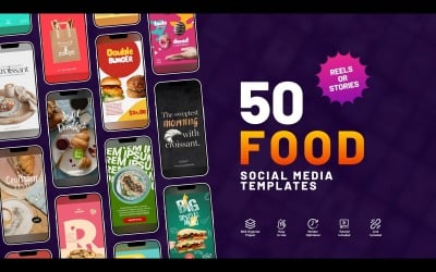 Food Restaurant Pack - Motion Graphics Template